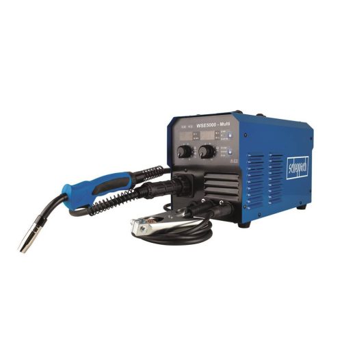 Scheppach - WSE 5000 MULTI Digitális multifukciós hegesztőgép MMA/MIG/TIG