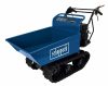 Scheppach DP 4500 - hernyótalpas dömper mechanikus plató billenéssel, 400 kg