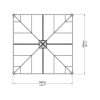Palram Palermo 3600 kerti pavilon