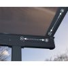 Palram Capri 5400 3x5,46m pergola, szürke