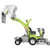GRILLO magas ürítésű frontkaszás fűnyíró traktor FD 900 4WD ( Vágóasztallal )