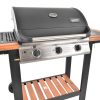 Hecht Firewood 3 gázos kerti grill 10.5KW 3 égőfej